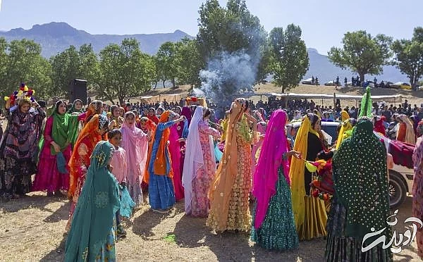 جشنواره هزار رنگ در عروسی عشایر/ تصاویر